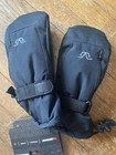 Toddler Insulated Mittens  Black  Waterproof  Windproof Nwt
