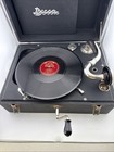 Antique Large Decca Gramophone Turntable - Working -with Shellac Record Serenade