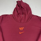 Virginia Tech Hokies Hoodies Nike Hoodie Mens 3xl Red Pullover Lightweight Ncaa