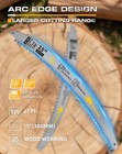 15  Reciprocating Saw Blades 10 Pack 6tpi Arc Edge Wood Pruning Japanese Teeth