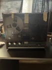 Teac 1230 Reel-to-reel Tape Recorder Deck W  Dust Cover Wood Case
