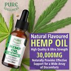 Usda Organic Hemp Oil   Cold-pressed   Stress Pain Sleep    5-pack   Made In Usa