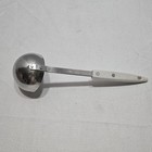 Vintage Blue   White Atomic Starburst Ladle Kitchen Utensils Stainless Usa