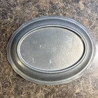 Vintage Wilton Armetale Pewter Columbia Pa Ruffle Oval Serving Platter 12 5    L