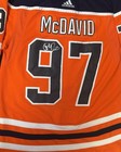 Connor Mcdavid Signed Edmonton Oilers Adidas 54 Jersey  exact Proof   Coa
