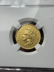1854-o  3 Ngc Xf-40 Three Dollar Gold Piece