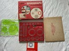 Vintage 1967 Kenner Spirograph Set No 401 Original Box Instructions   Baseboard