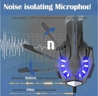  G9000 Stereo Gaming Headset For Ps4 Pc Xbox One Ps5 Controller  Noise Blue