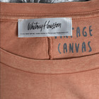 Whitney Houston Long Sleeve Mineral Wash Peach Tshirt New In Package  Medium