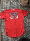 Will Benson Game Used Louisville Bats Authentic July 4th Jersey Team Issued Milb