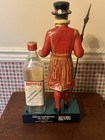 Beefeater Gin Advertising Display W  Guard Figure   Bottle On Base  Distillery