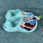 Crocs Fun Lab Disney s Frozen Ii Elsa And Anna Ice Blue Clog Juniors Size J2