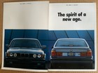 Mint Original  1989 Bmw 525i 535  e34  Sales Brochure Catalog  40 Pages 