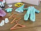 Lot Of 1999 Eden Toys Madeline 3 Dolls Plus Case   Some Accessories   1 