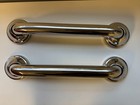 Stainless Steel Bath Safety Grab Bar 2 Pack 500lbs Loading Capacity Chrome
