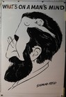 What   s On A Man   s Mind Sigmund Freud Rare Vintage Poster 24 25 x36 50  Nos b417 