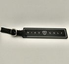 Nike Golf Bag Tag Black  Logo Vintage 90 s 