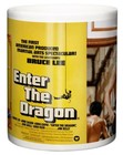Bruce Lee Enter The Dragon Mug     Retro Martial Arts Movie Gift  Classic Film Cut