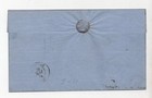 Egypt France 1864 Alexandria To Marseille Folded Letter Franked 10   40d