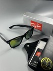 Classic Retro Polarized Sunglasses Men Uv Protection Black Frame Stylish Lens