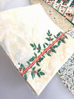 Vtg Lot 47 Christmas Paper Napkins 1950s Atomic Trees Santa Poinsettias Holly
