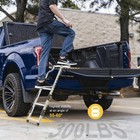 Tailgate Ladder For Pickup Trucks Bed Universal Fit - Rust-proof Stainless St