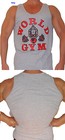 World Gym Men s Athletic Tank Top Cotton Workout