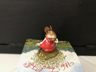 Wee Forest Folk M-233       Loves Me     Red Dress  Retired    Pristine W box