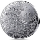 2027 France     20 Euro 1 Oz High-relief Fine Silver Proof Coin - Year Of The Goat