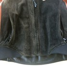 Vintage Harley Davidson Leather Jacket Mens Large Usa Suede Zip Nylon Lining Euc