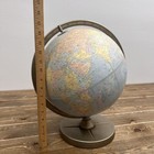 Vintage Replogle Comprehensive 12  Globe Made In The Usa - Pre-fall Of Ussr