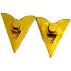 Moose Club Moose Legion Service Collar Tips