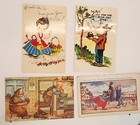 Unused Postcards Lot Of 4 Vintage 