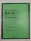 Bach Six English Suites   6 Partitas And Overture French Style Piano Sheet Music