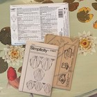 Simplicity 1487 Hh Women   s Medieval Renaissance Dress Costume Sewing Pattern