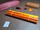 Amber Bakelite Sticks Phenolic Resin Faturan Making Prayer Beads  Rosary  Tasbih