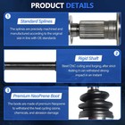 Front Left   Right Cv Axle Assembly Set For Lexus Es350 Camry Avalon 3 5l V6 Fwd