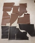 Crafting Leather Lot Pieces Tan Black Brown Genuine Cowhide 5 Lbs  2mm Thick New
