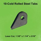 Weld On Tabs -set Of 10 Steel Tabs  Rzr  Rock Crawler  Light Mounts  Metal Tabs
