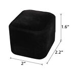 Black Lot Of 20 Velvet Ring Boxes Proposal Engagement Jewelry Earring Gift Boxes