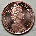 2004 - Gibraltar - One Penny Coin - Famous Monkey   Barbary Macaque  - Km 1046