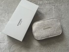 Chanel Beaute Vip Holiday Edition Gold Glitter Cosmetics Pouch Nib