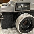 Vintage Nikon Nikkorex 35 Ii 35mm Camera 50mm F2 5 With Original Box