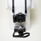 Black Camera Strap Set     Neck   Wrist Adjustable W  Peak Design Anchors