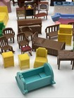 Dollhouse Miniature All Vintage Furniture Mcm 1950 s  Misc Accessory Lot 60 