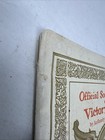 1919 Official Souvenir Program Of The Victory Parades 1st Division Antique Photo