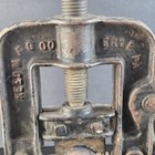 Vintage Reed Mfg Co Pipe Vise   Cast Iron  Erie  Pa  Usa  Bench Mount