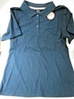 Wonder Nation Girls Short Sleeve School Uniform Polo Top Xl 14-16 Navy Blue 