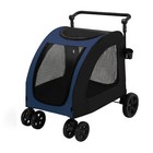Foldable Xx-large Dog Mobile Stroller Pet Carriage Cart Jogger Holds Up To 220lb