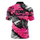 Custom Name  Storm Pink Sport Grunge Rocket Bowling Jersey Size S-5xl - New